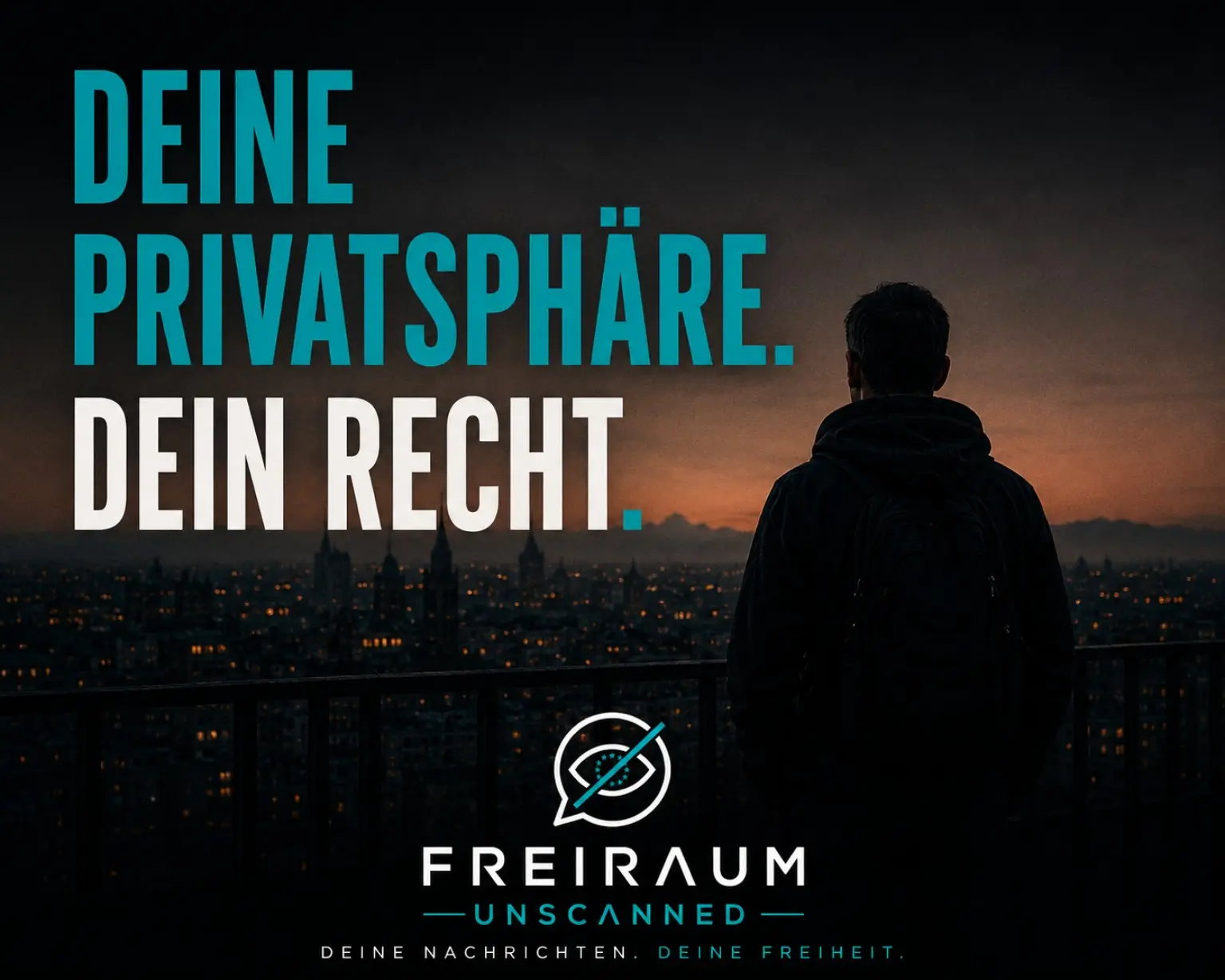 Deine Privatsphäre. Dein Recht. – FREIRAUM UNSCANNED